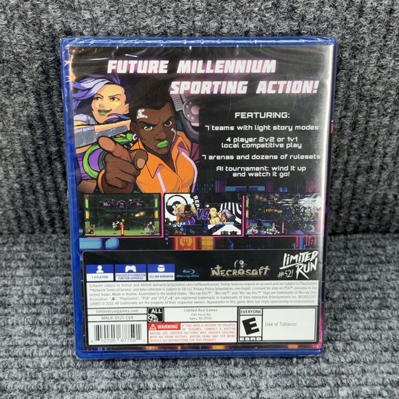 Hyper Gunsport (Limited Run Games) (PS4 Playstation 4) #521 New/Sealed - Picture 2 of 3